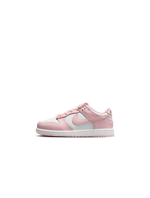 Nike (PS) Dunk Low - White/Pink Glaze