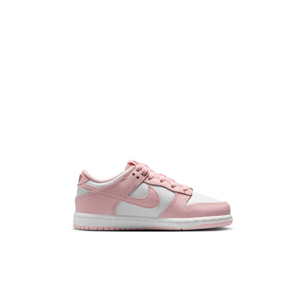 Nike (PS) Dunk Low - White/Pink Glaze
