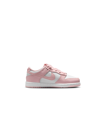 Nike (PS) Dunk Low - White/Pink Glaze