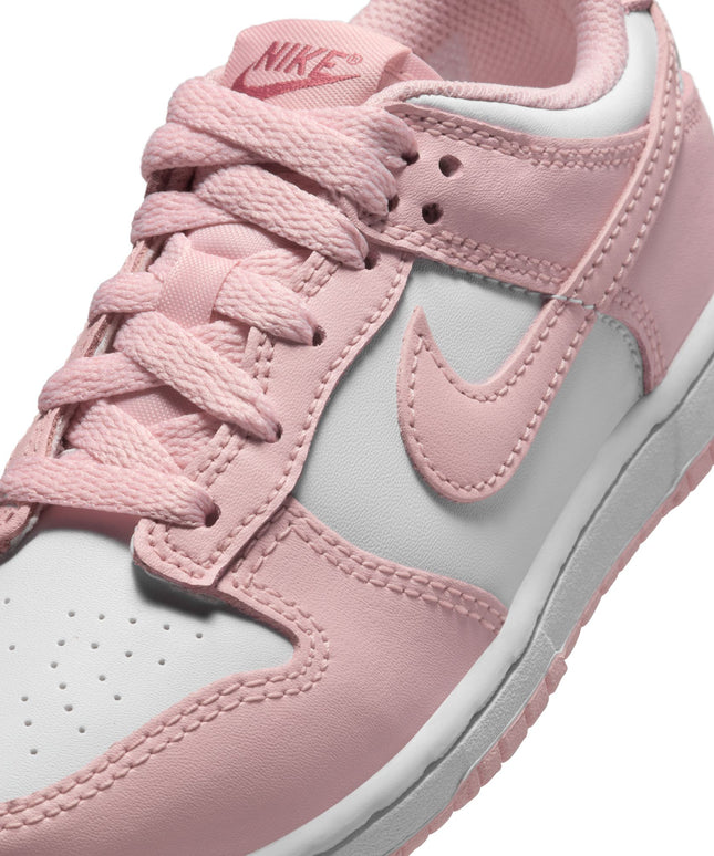 Nike (PS) Dunk Low - White/Pink Glaze