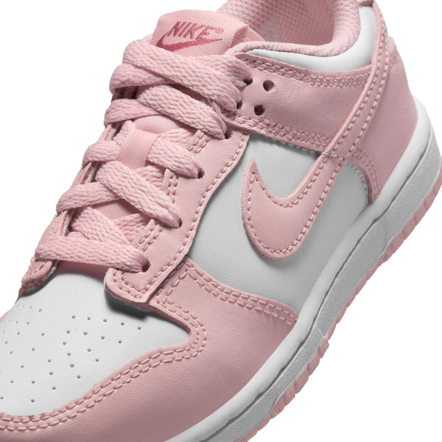 Nike (PS) Dunk Low - White/Pink Glaze