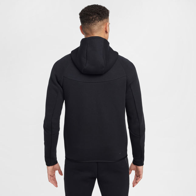 Nike Mens Tech Full Zip Windrunner Hoodie - Black