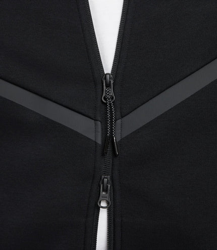 Nike Mens Tech Full Zip Windrunner Hoodie - Black