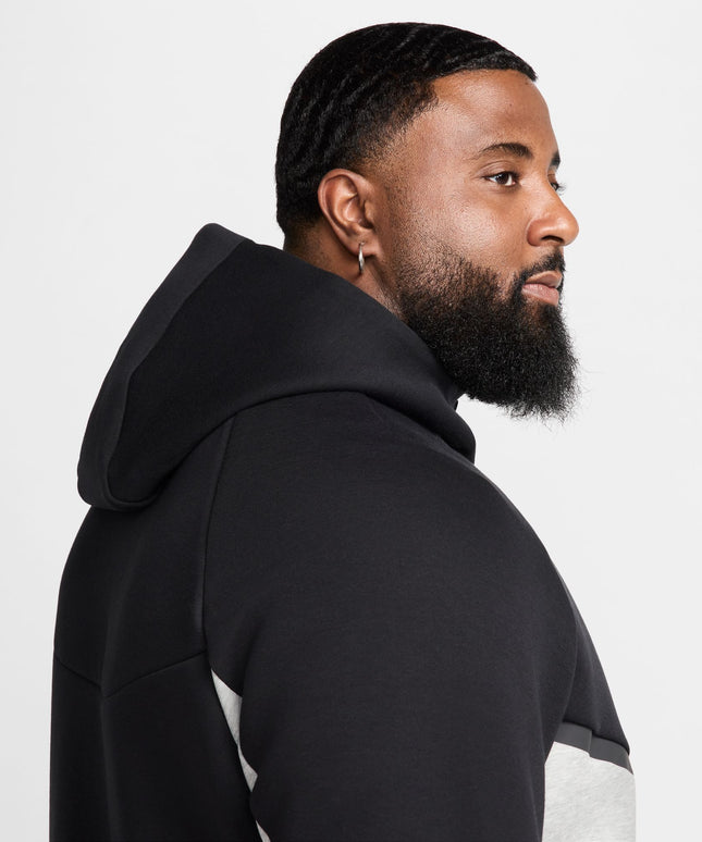 Nike Mens Tech Fleece Windrunner Jacket - Black/Dark Grey