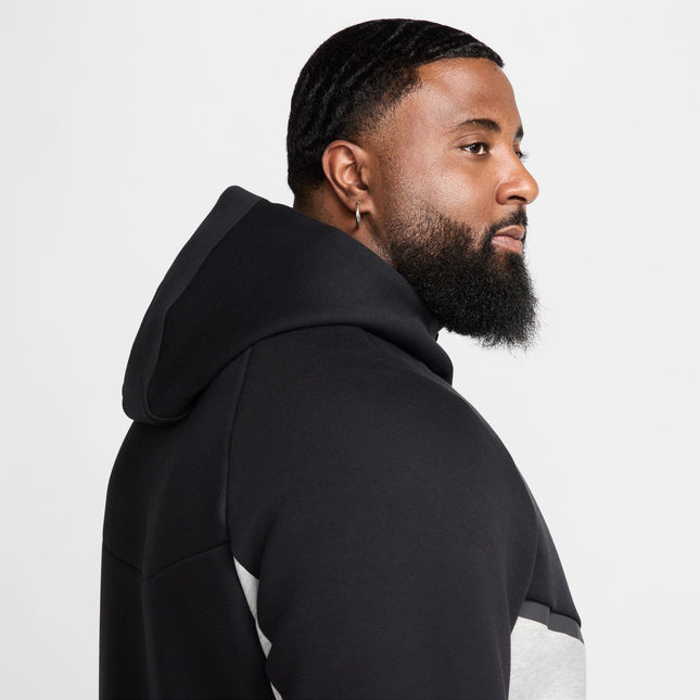 Nike Mens Tech Fleece Windrunner Jacket - Black/Dark Grey