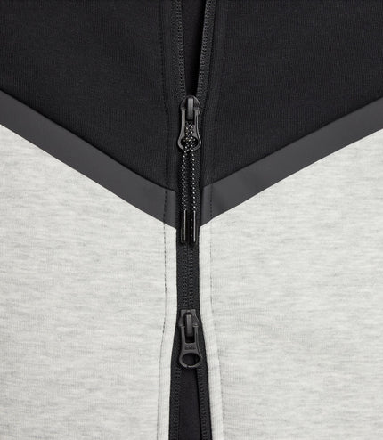 Nike Mens Tech Full Zip Windrunner Hoodie - Dark Grey/Black