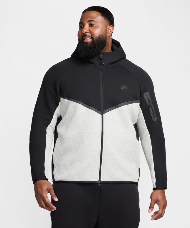 Nike Mens Tech Fleece Windrunner Jacket - Black/Dark Grey