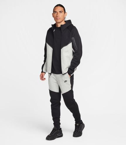 Nike Mens Tech Full Zip Windrunner Hoodie - Dark Grey/Black