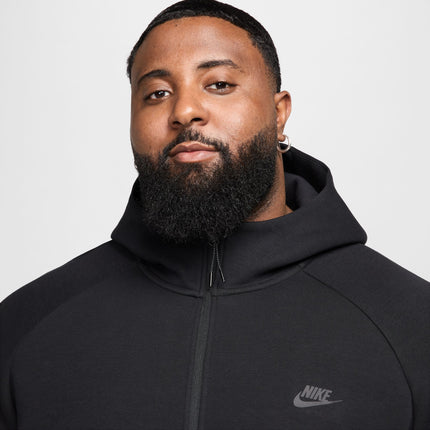 Nike Mens Tech Fleece Windrunner Jacket - Black/Dark Grey