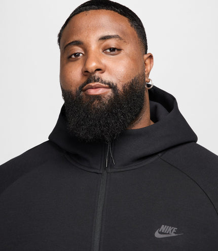 Nike Mens Tech Fleece Windrunner Jacket - Black/Dark Grey