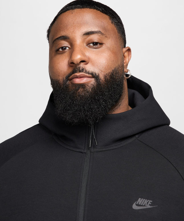 Nike Mens Tech Fleece Windrunner Jacket - Black/Dark Grey