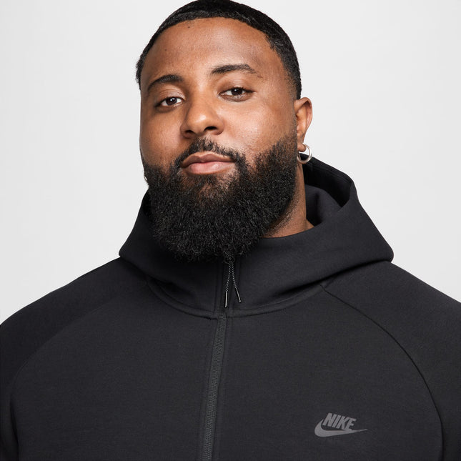 Nike Mens Tech Fleece Windrunner Jacket - Black/Dark Grey