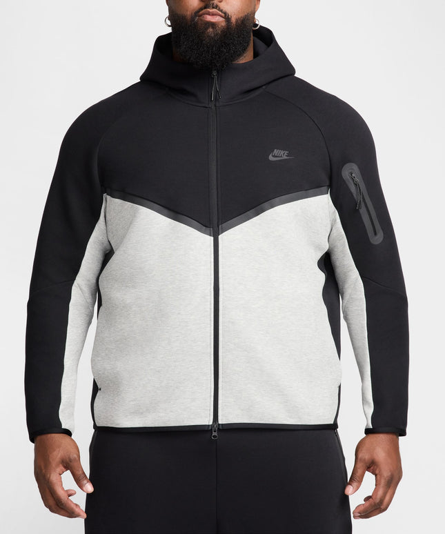 Nike Mens Tech Fleece Windrunner Jacket - Black/Dark Grey