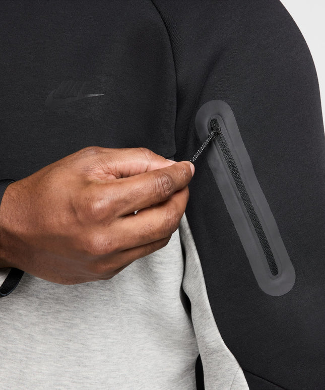 Nike Mens Tech Fleece Windrunner Jacket - Black/Dark Grey