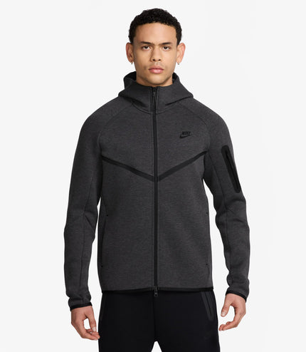 Nike Mens Tech Fleece Windrunner Jacket - Black Heather