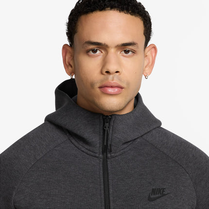 Nike Mens Tech Fleece Windrunner Jacket - Black Heather