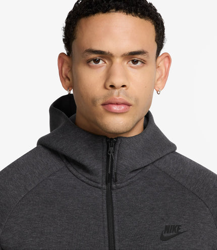 Nike Mens Tech Fleece Windrunner Jacket - Black Heather