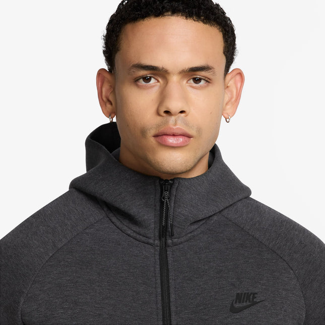 Nike Mens Tech Fleece Windrunner Jacket - Black Heather