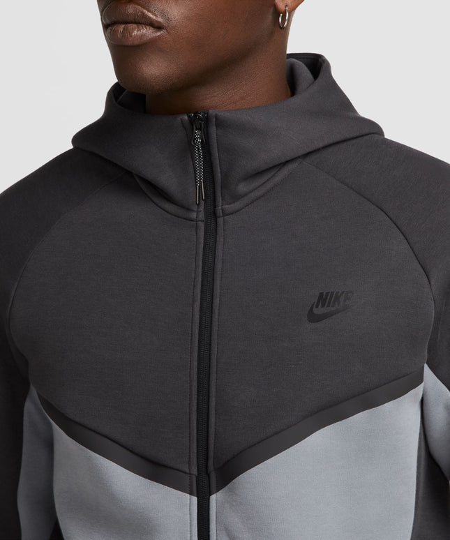 Nike Mens Tech Fleece Hoodie - Anthracite/Cool Grey