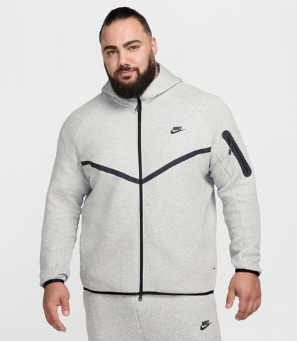 Nike Mens Tech Fleece Hoodie - Heather Grey