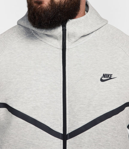 Nike Mens Tech Fleece Hoodie - Heather Grey