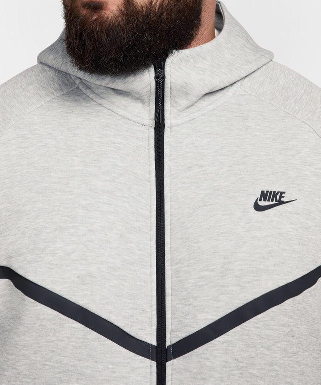 Nike Mens Tech Fleece Hoodie - Heather Grey