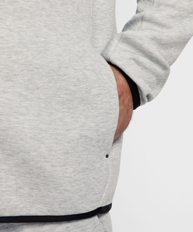 Nike Mens Tech Fleece Hoodie - Heather Grey