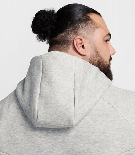 Nike Mens Tech Fleece Hoodie - Heather Grey