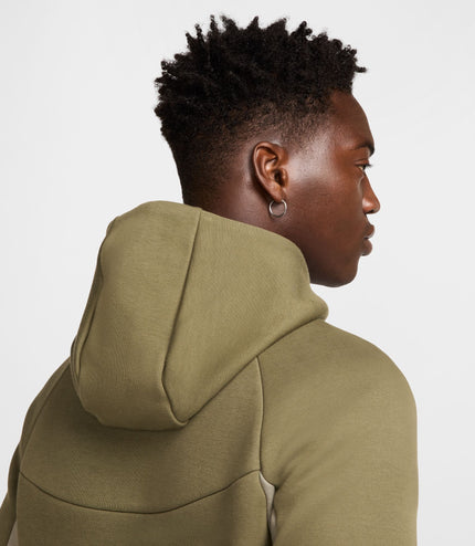 Nike Mens Tech Fleece Hoodie - Medium Olive/Light Army