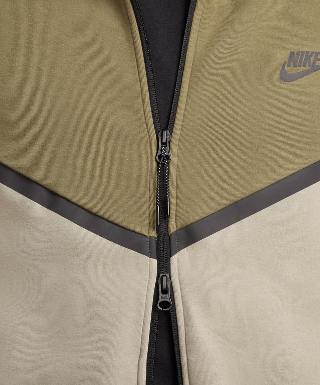 Nike Mens Tech Fleece Hoodie - Medium Olive/Light Army