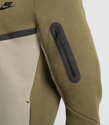 Nike Mens Tech Fleece Hoodie - Medium Olive/Light Army