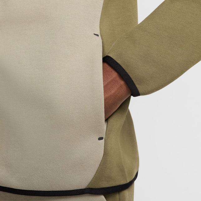 Nike Mens Tech Fleece Hoodie - Medium Olive/Light Army