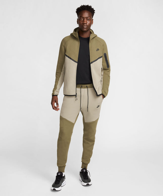 Nike Mens Tech Fleece Hoodie - Medium Olive/Light Army