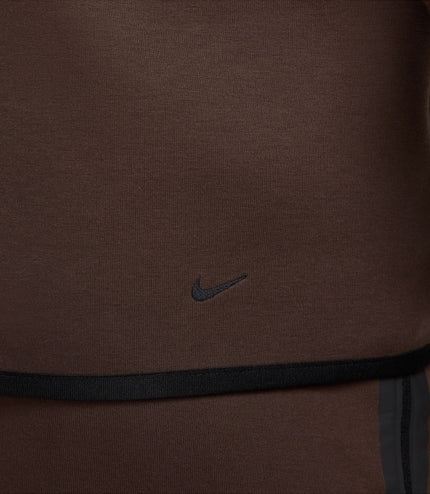 Nike Mens Tech Full Zip Windrunner Hoodie - Brown/Black