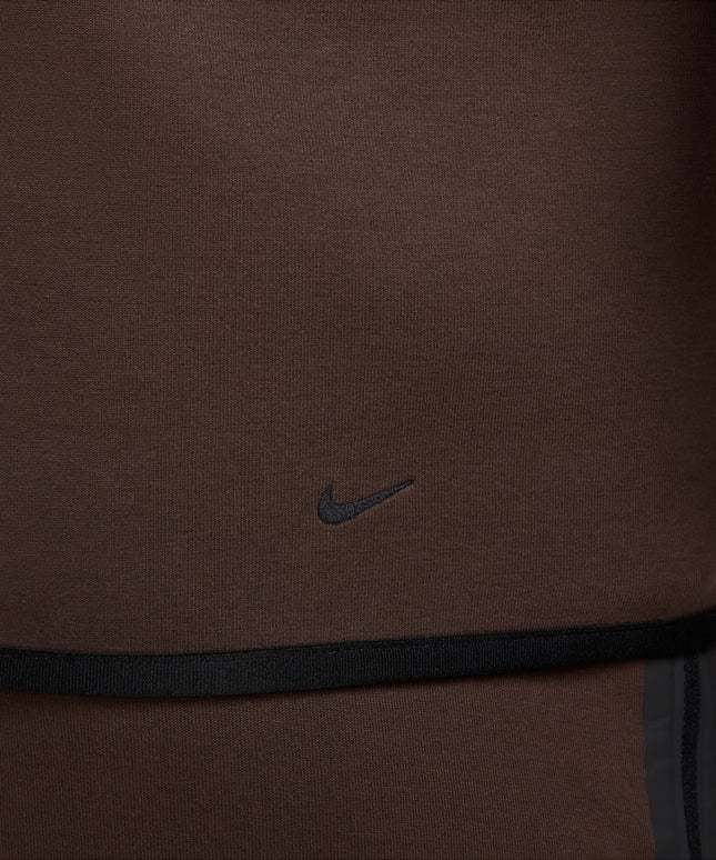 Nike Mens Tech Full Zip Windrunner Hoodie - Brown/Black