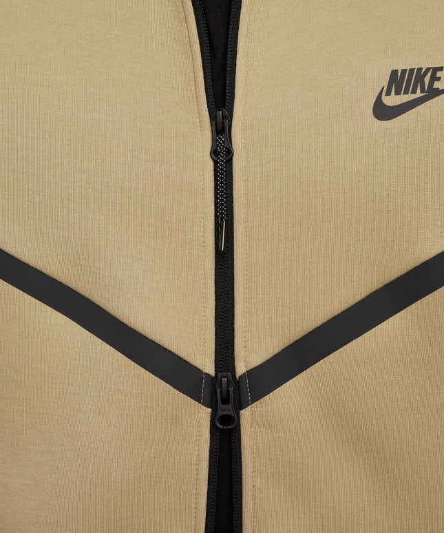 Sudadera con capucha Nike Tech Windrunner con cremallera completa para hombre - Verde oliva neutro/negro