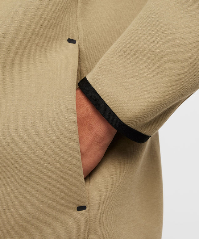Nike Mens Tech Full Zip Windrunner Hoodie - Neutral Olive/Black