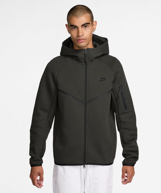 Nike Mens Tech Fleece Hoodie - Sequoia/Black