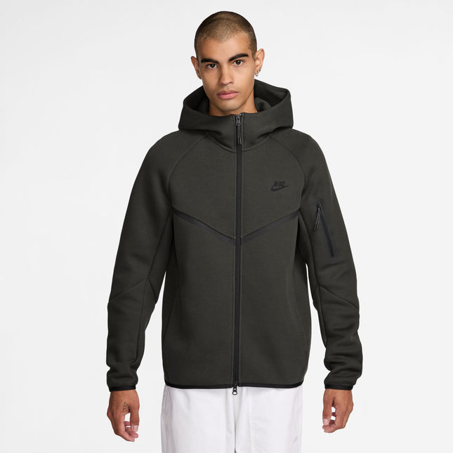 Nike Mens Tech Fleece Hoodie - Sequoia/Black