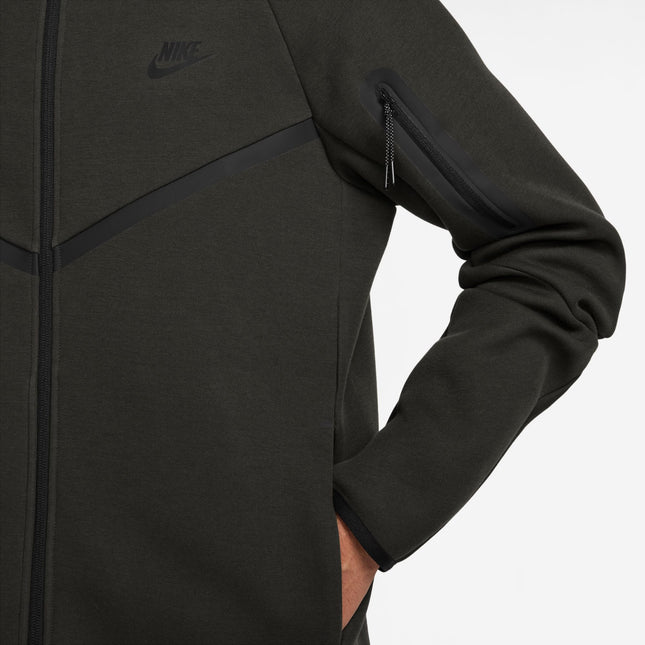 Nike Mens Tech Fleece Hoodie - Sequoia/Black