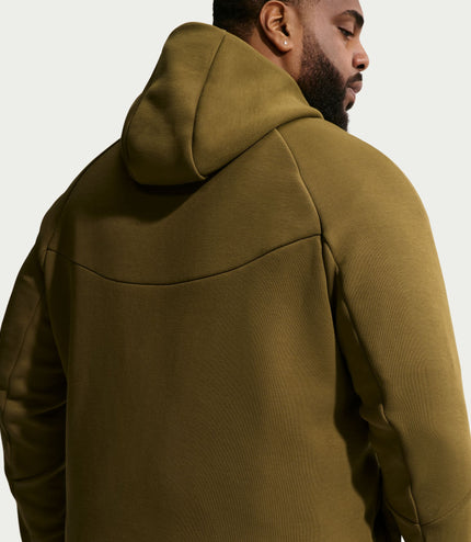 Nike Mens Tech Fleece Windrunner Jacket - Olive Flak