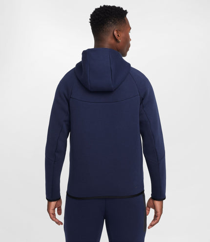 Nike Mens Tech Full Zip Windrunner Hoodie - Obsidian/Black