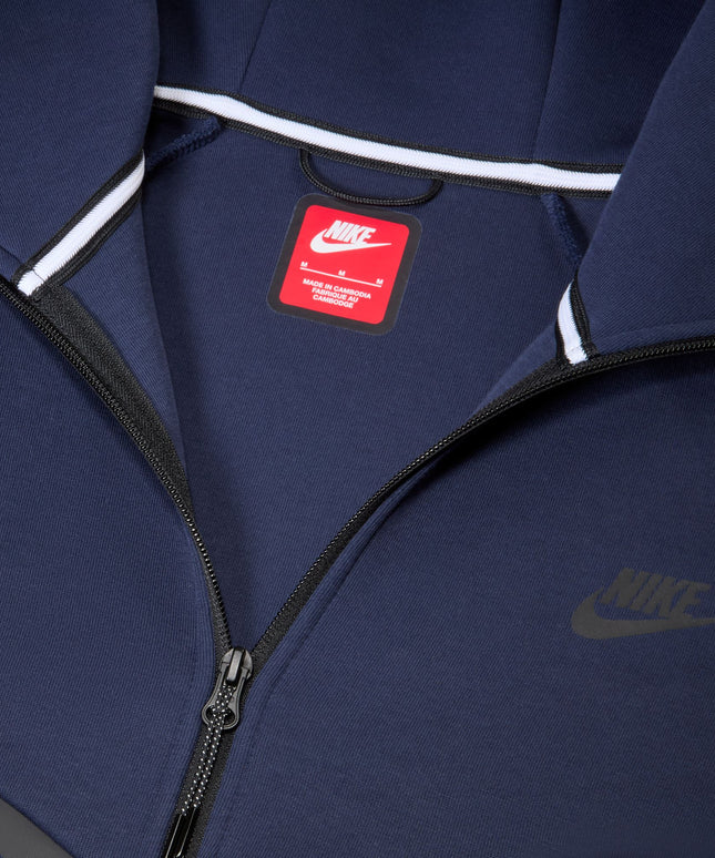 Nike Mens Tech Fleece Hoodie - Obsidian/Black