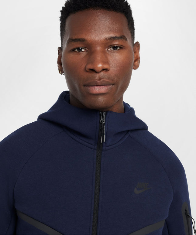 Nike Mens Tech Fleece Hoodie - Obsidian/Black