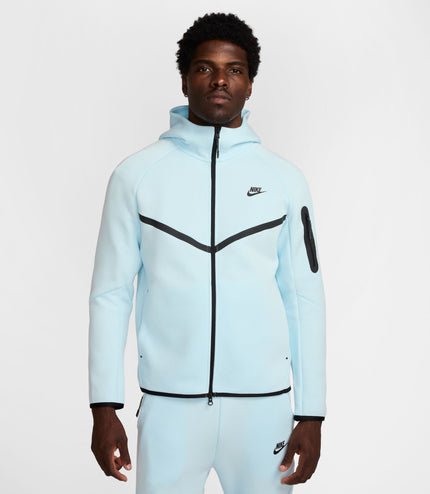 Nike Mens Tech Fleece Hoodie - Glacier Blue