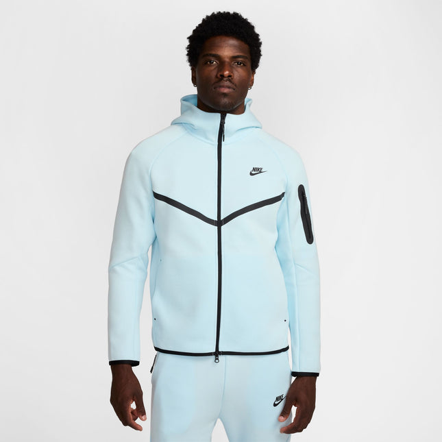 Nike Mens Tech Fleece Hoodie - Glacier Blue