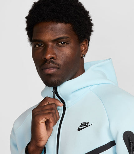 Nike Mens Tech Fleece Hoodie - Glacier Blue