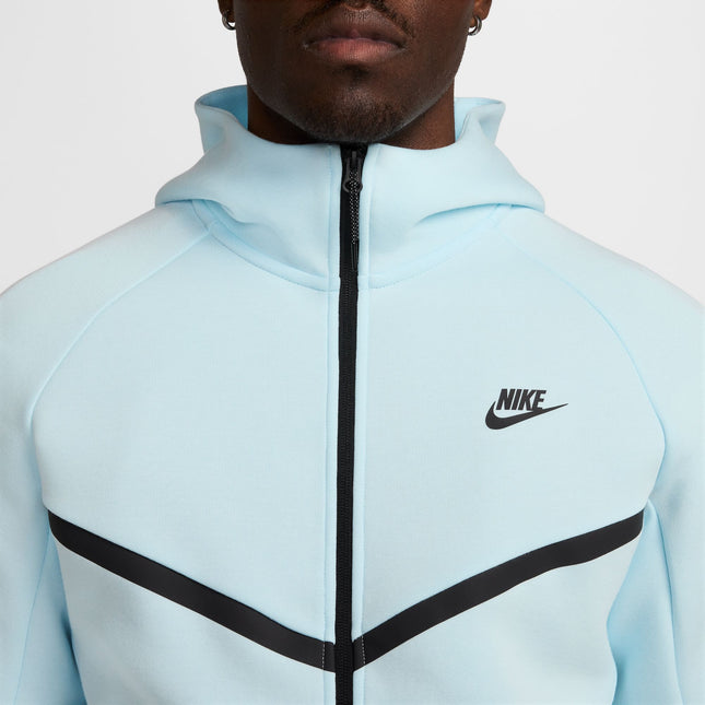 Nike Mens Tech Fleece Hoodie - Glacier Blue