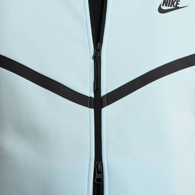 Nike Mens Tech Fleece Hoodie - Glacier Blue