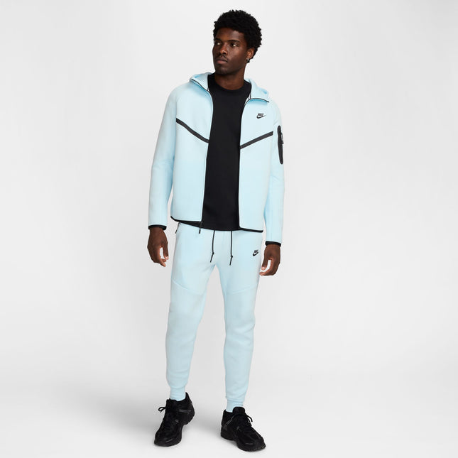 Nike Mens Tech Fleece Hoodie - Glacier Blue